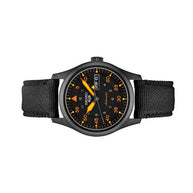 SRPH33 Seiko 5 Sports Automatic Black Dial Strap Pilots Men's Watch
