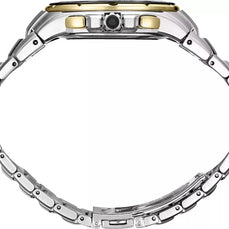 SSG022 Seiko Coutura Radio Sync Solar Chronograph Two-Tone Mens Watch