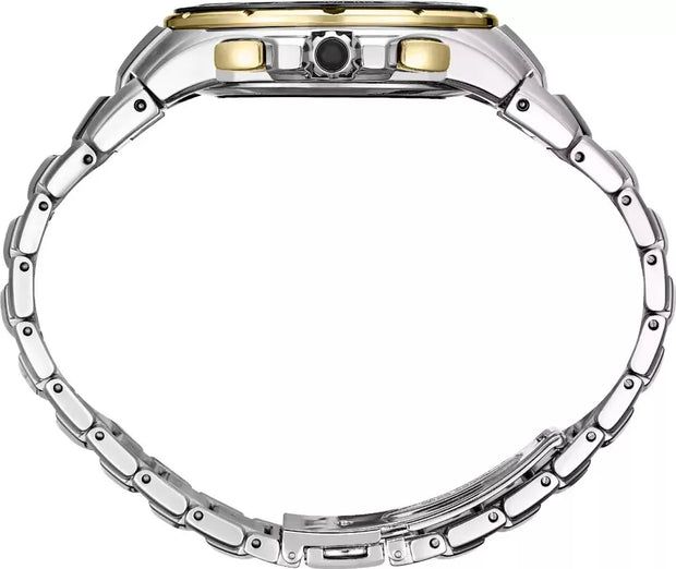 SSG022 Seiko Coutura Radio Sync Solar Chronograph Two-Tone Mens Watch
