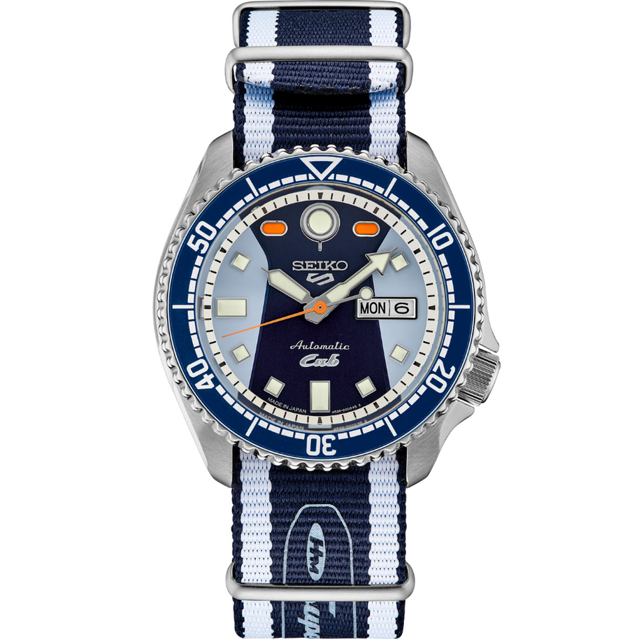 SRPK37 Seiko 5 Sports Automatic Blue Dial Men's Watch