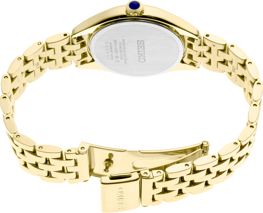 Seiko SUR394 Essential Silver Dial Stainless Steel Women's Watch