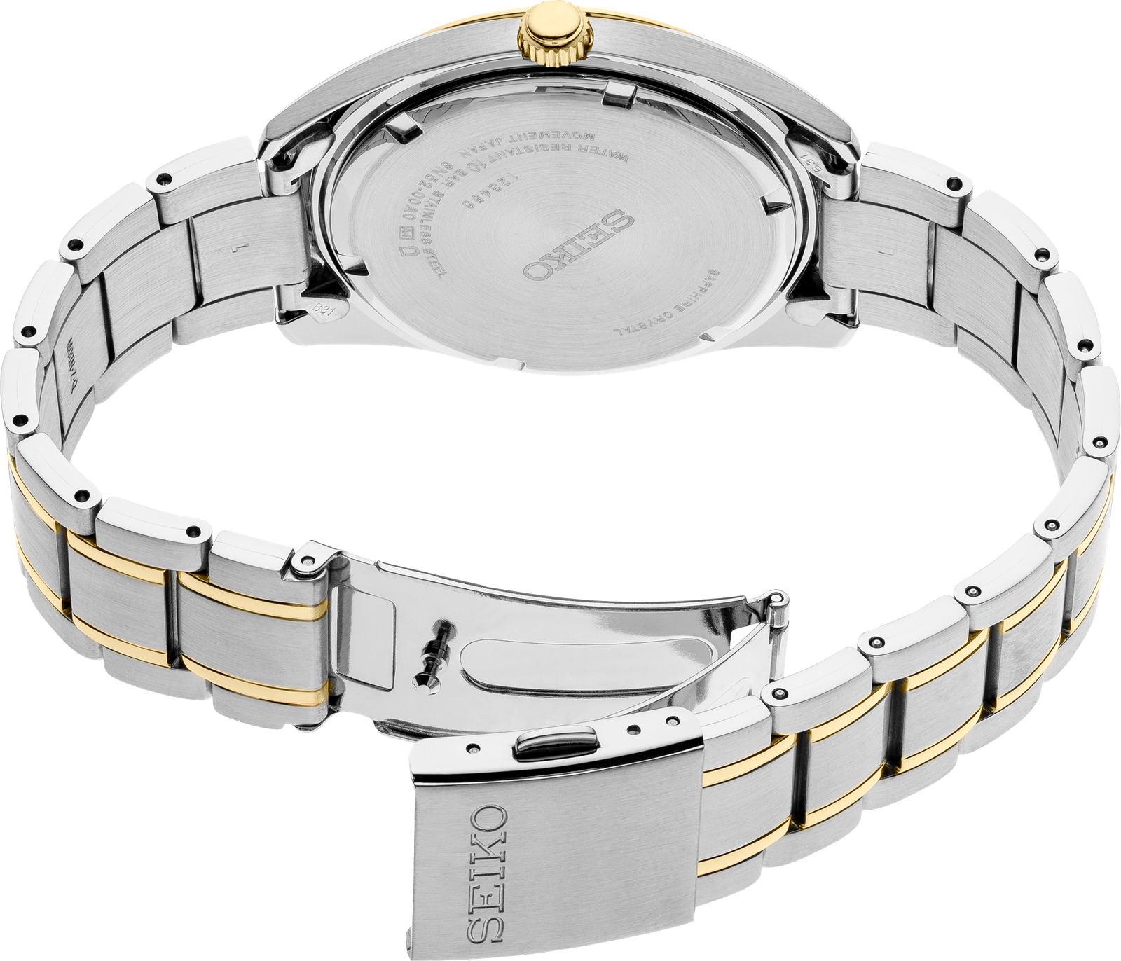Seiko SUR312 Quartz Gold Two-tone Stainless Steel Men's Watch