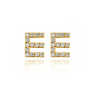 Yellow Gold Diamond Letter 