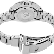 SRPL11 Seiko Prospex Samurai Diver Red Dial Stainless Steel Watch