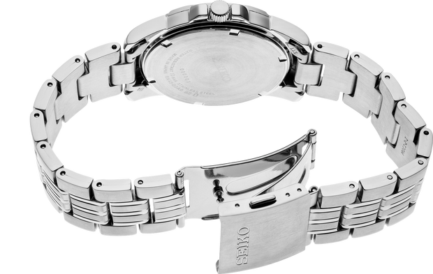 Seiko SUR355 Essentials Silver-tone Stainless Steel Men's Watch