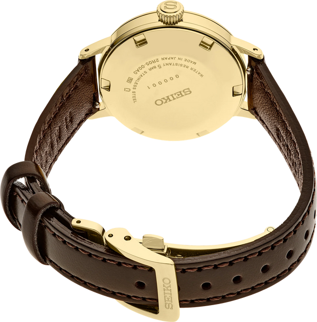 Seiko SRE020 Presage Cocktail Time Automatic Brown Dial Men's Watch