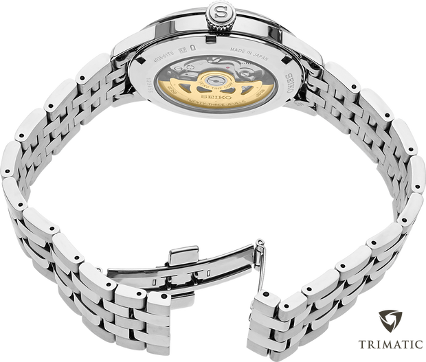 SRPB41 Seiko Presage Automatic Blue Dial Stainless Steel Men’s Watch