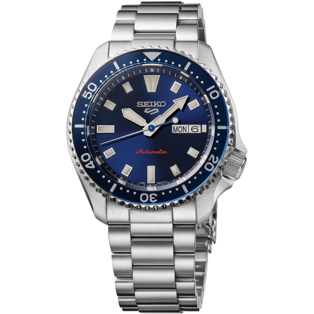 Seiko SRPL83 5 Sports Automatic Blue Dial Men's Watch