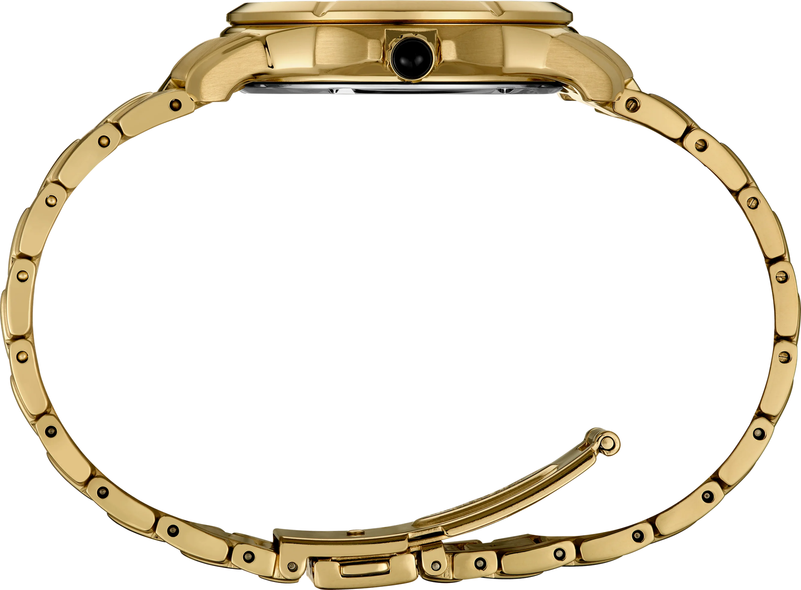 Seiko SUR588 Coutura Quartz MOP Dial Gold Tone Stainless Steel Ladies Watch