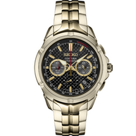 SSB438 Seiko Coutura Quartz Chronograph Black Dial Men's Watch