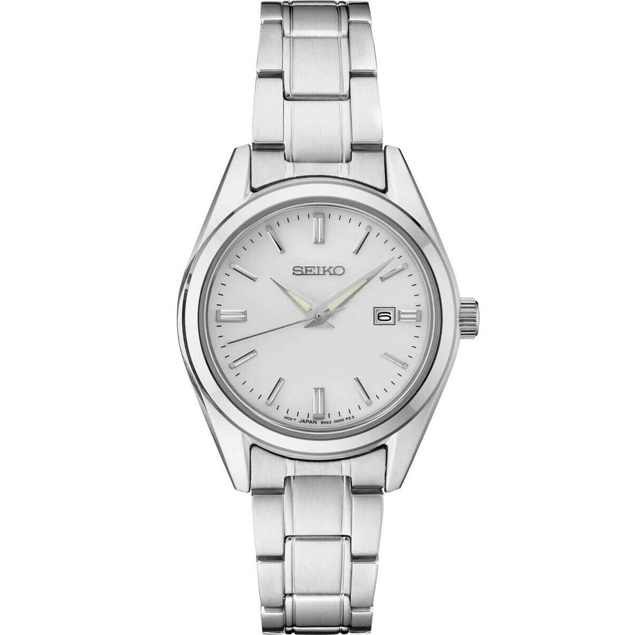 SUR633 Seiko Essentials Silver Dial Women's Watch