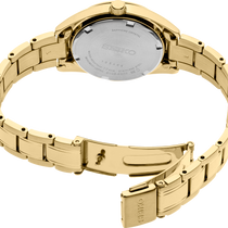 Seiko SUR558 Classic Quartz White Dial Two-tone Men's Watch