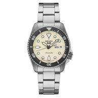 SRPK31 Seiko 5 Sports Automatic Watch Light Beige Dial