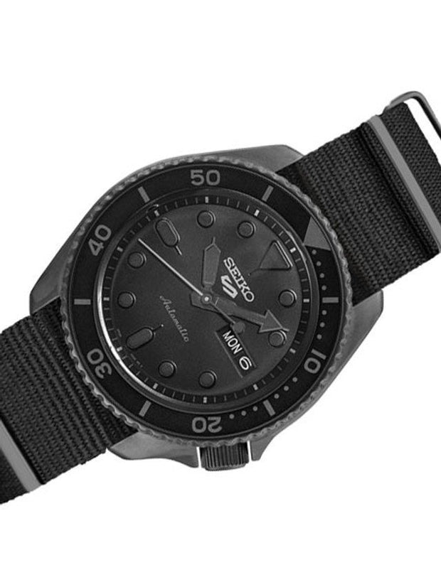 SRPD79 Seiko 5 Sports Automatic Black Dial Men's Watch
