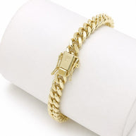 10K Yellow Gold Miami Cuban Bracelet
