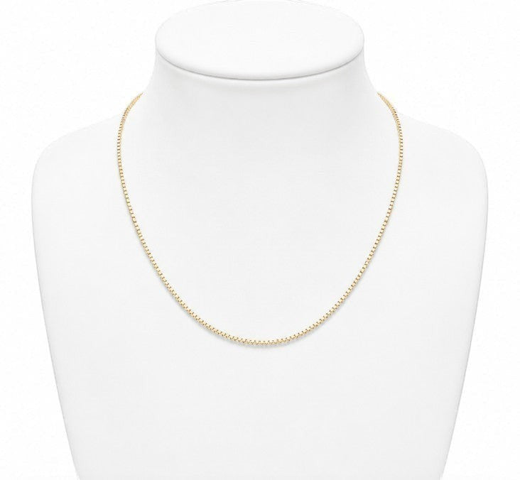 10K Yellow Gold Box Chain