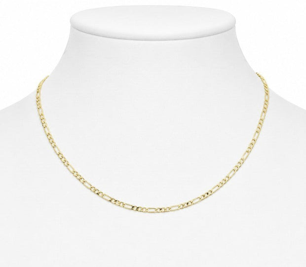 10K Yellow Gold Figaro Chain