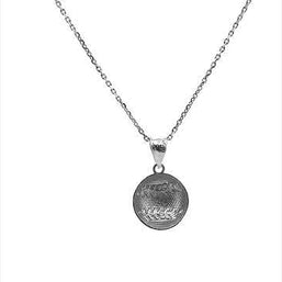 Silver Baseball/Softball Charm Sports Pendant Necklace