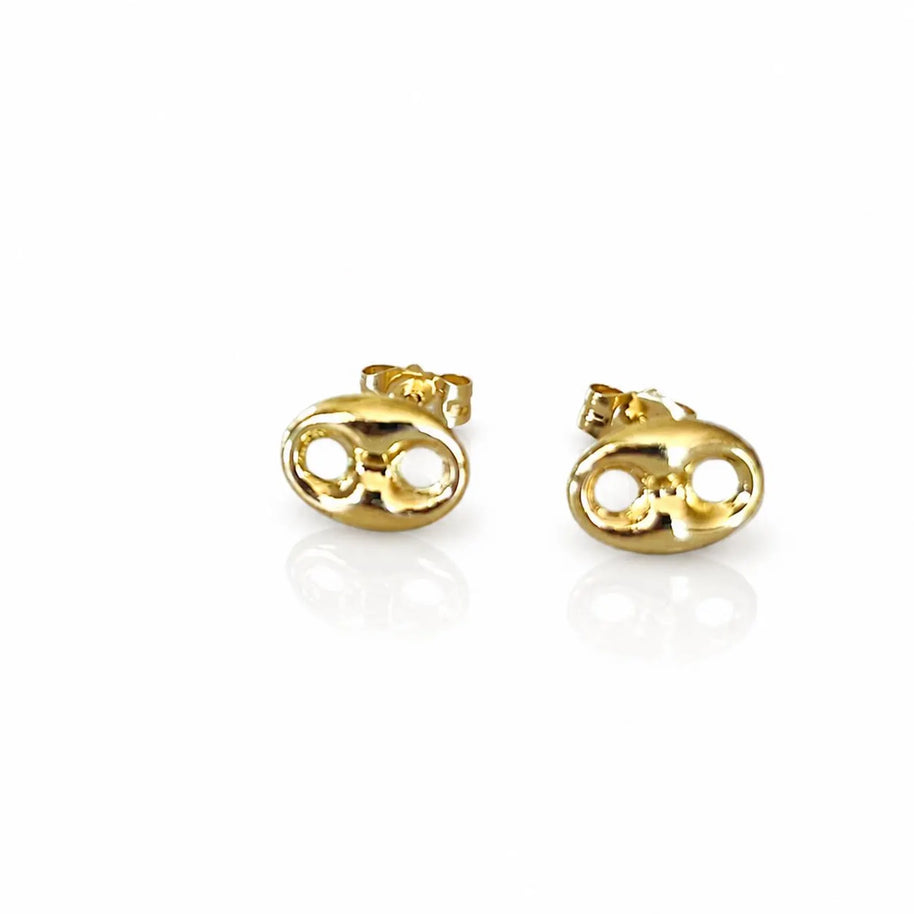 14K Gold Mariner Earrings