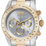 Invicta Men's ILE9212A Speedway Quartz Chronograph Charcoal Dial Watch