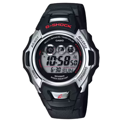 Casio WV58A-1AV Wave Ceptor Atomic Digital Black Resin Men's Watch
