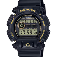 Casio G-Shock DW-9052GBX-1A9 Digital Black & Gold Resin Strap Men's Watch