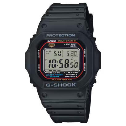 Casio G-Shock GW-M5610-1 Tough Solar Multi-Band 6 Digital Men's Watch