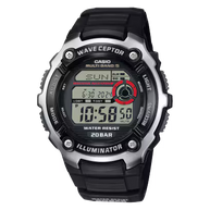Casio WV200A-1AV Wave Ceptor Atomic Digital Black Resin Men's Watch