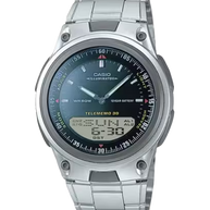 Casio AW-80D-1AV Analog-Digital Stainless Steel Men's Watch