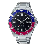 Casio Duro MDV106DD-1A2V Pepsi Bezel Dive Watch