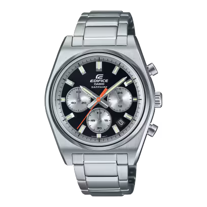 Casio Edifice EFB-730D-1AV Standard Chronograph Black Dial Men's Watch
