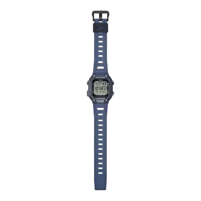 Casio WS-B1000-2AV Bluetooth Step Tracker Digital Blue Men's Watch