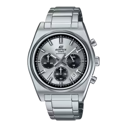Casio Edifice EFB-730D-7AV Silver Dial Chronograph Men's Watch