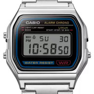Casio A158WA-1 Vintage Digital Stainless Steel Unisex Watch