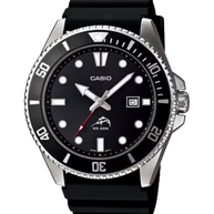 Casio Duro MDV106-1A Men's 200M Black Dive Watch with Quartz Movement