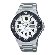 Casio MRW-200HD-7BV Analog White Dial Stainless Steel Men's Watch
