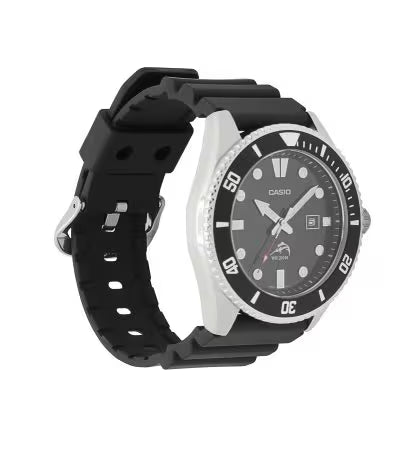 Casio Duro MDV106-1A Men's 200M Black Dive Watch with Quartz Movement