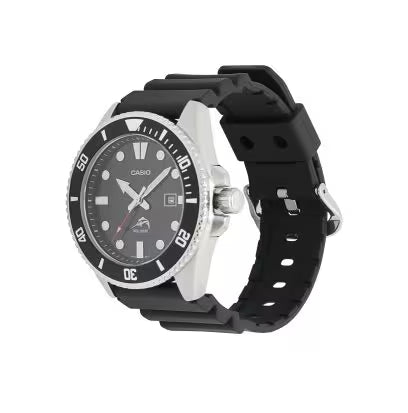 Casio Duro MDV106-1A Men's 200M Black Dive Watch with Quartz Movement
