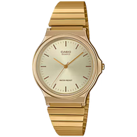 Casio MQ-24G-9E Gold Tone Analog Stainless Steel Unisex Watch