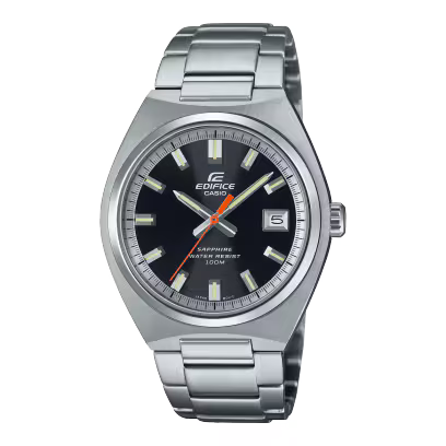 Casio Edifice EFB108D-1AV Men's Black Dial Stainless Steel Watch