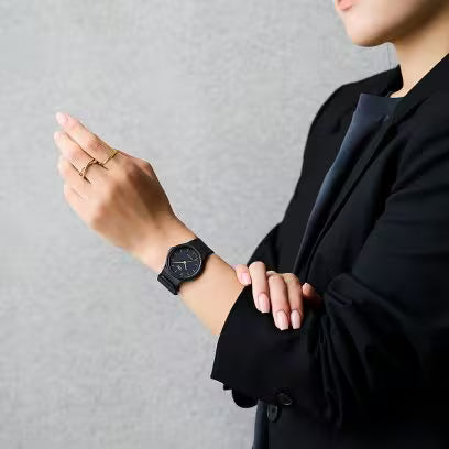 Casio MQ24-1E Analog Black Dial Resin Unisex Watch