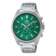 Casio Edifice EFV-650D-3AV Men's Green Dial Chronograph Stainless Steel Watch