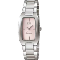 Casio LTP1165A-4C Analog Pink Dial Stainless Steel Women's Watch