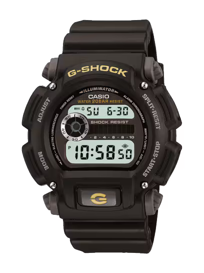 Casio G-Shock DW9052-1B Digital Black Resin Strap Men's Watch