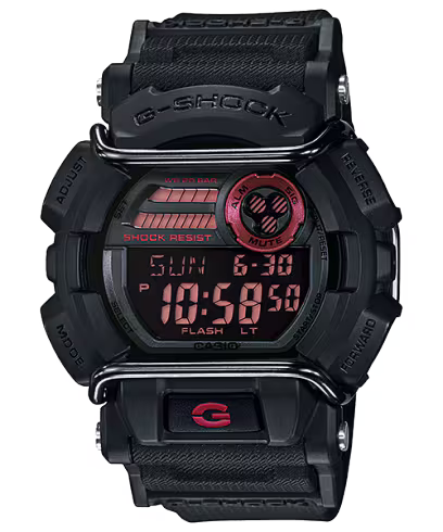 Casio G-Shock GD-400-1 Digital Black Resin Men's Watch