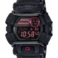 Casio G-Shock GD-400-1 Digital Black Resin Men's Watch
