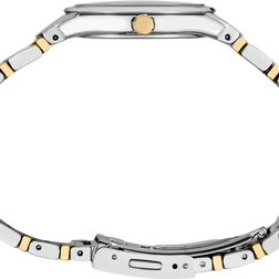 Seiko SUR550 Essentials Two Tone Champagne Dial Women's Watch