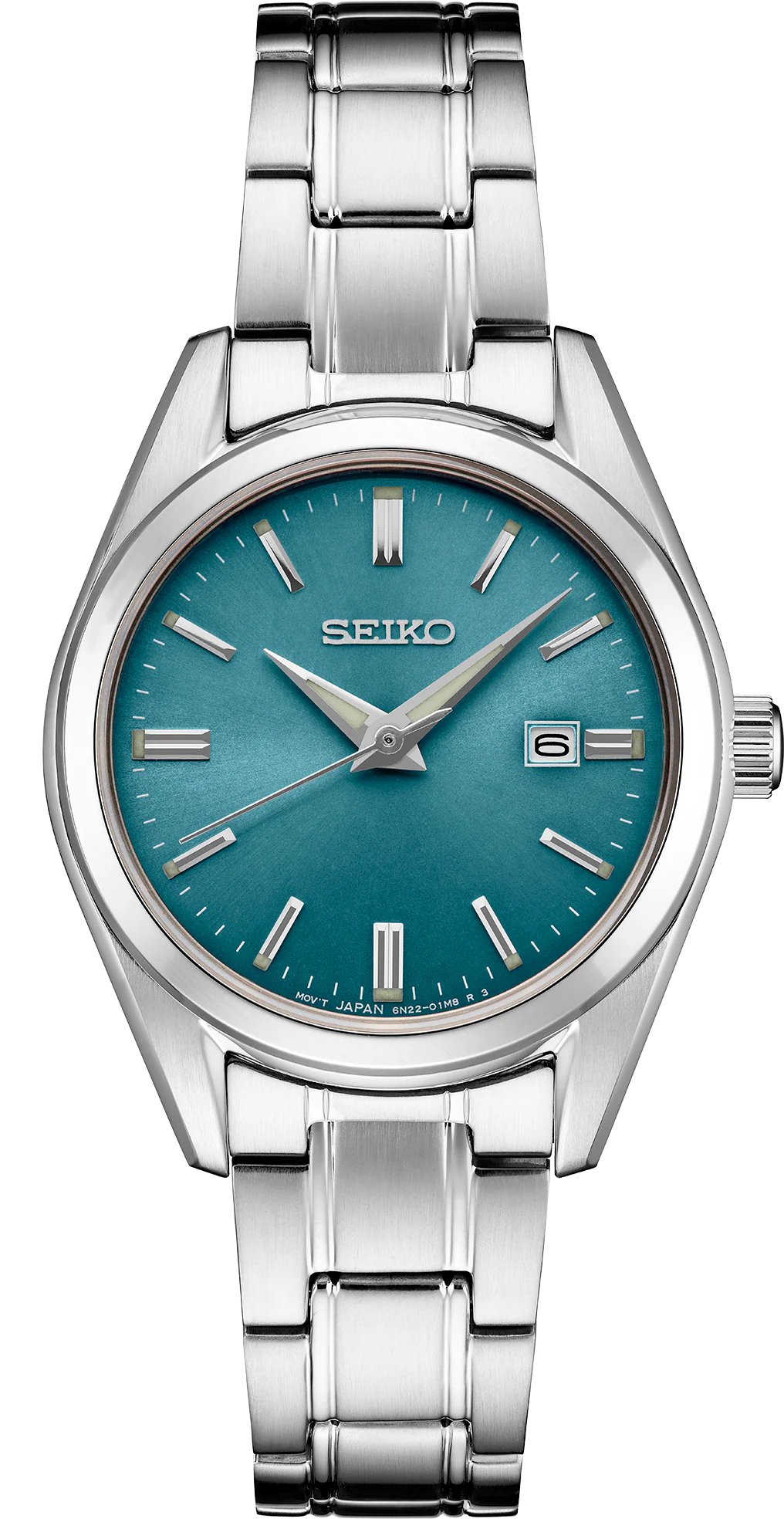 Seiko SUR531 Essentials Sapphire Stainless Steel Ladies Watch