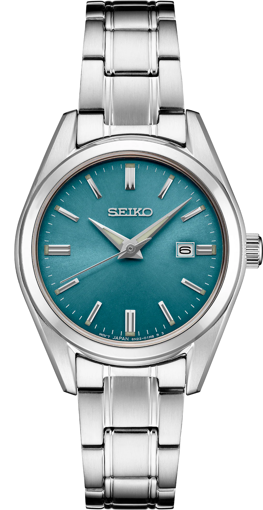 Seiko SUR531 Essentials Sapphire Stainless Steel Ladies Watch