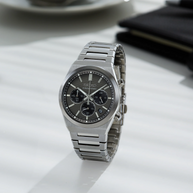 Seiko Sports SSB455 Quartz Chronograph Grey Dial Men's Watch